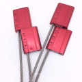 China fornecedor de vedação de cabo galvanizada vedações de cabo de segurança de aço trava de folha de fios de tração